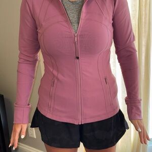 Lululemon Athletica Pink Utility Jacket with High Collar